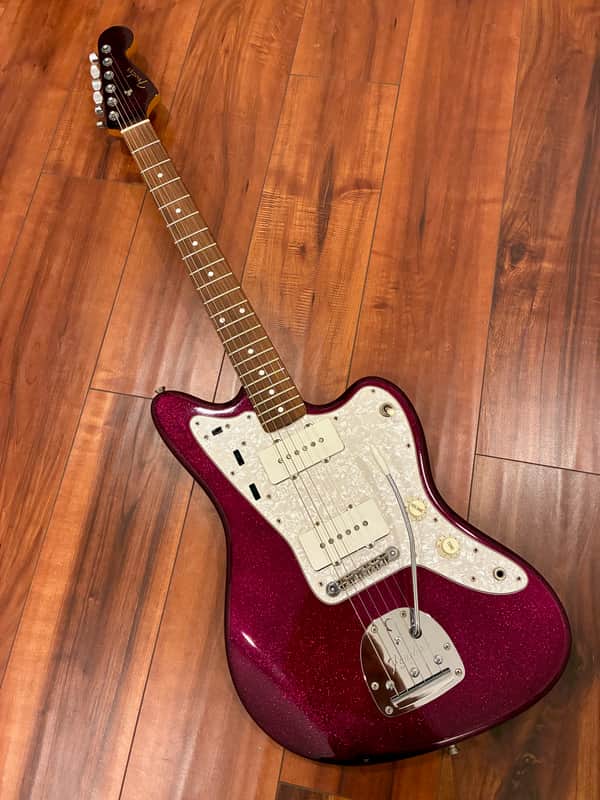 Fender J Mascis Signature Jazzmaster 2008 Purple Sparkle image 1