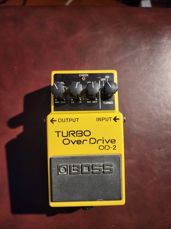 BOSS TURBO OVERDRIVE ターボオーバードライブOD-2 BOSS OD-2 Turbo OverDrive Guitar Pedal Free shipping Japan Usde | eBay