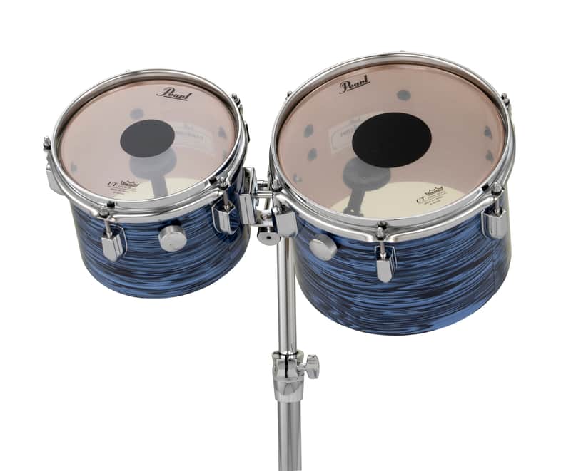 Pearl *Pre-Order* President Series 8x6" & 10x7" Ocean Ripple Concert Tom Drums Set w/Stand | NEW | Special Order | Authorized Dealer image 1