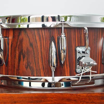 Sonor Vintage Series 5.75" x 14" Snare Drum w/ VIDEO! Rosewood Semi-Gloss image 2