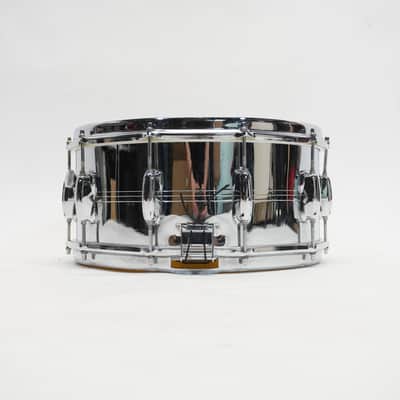 SLINGERLAND   SOUND KING GENE KRUPA COB 14"x6.5" SNARE DRUM 1970s - Chrome image 5