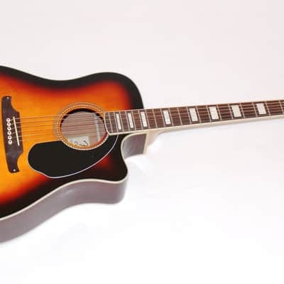 Fender Kingman SCE Acoustic Electric Guitar 3 Color Sunburst | Reverb