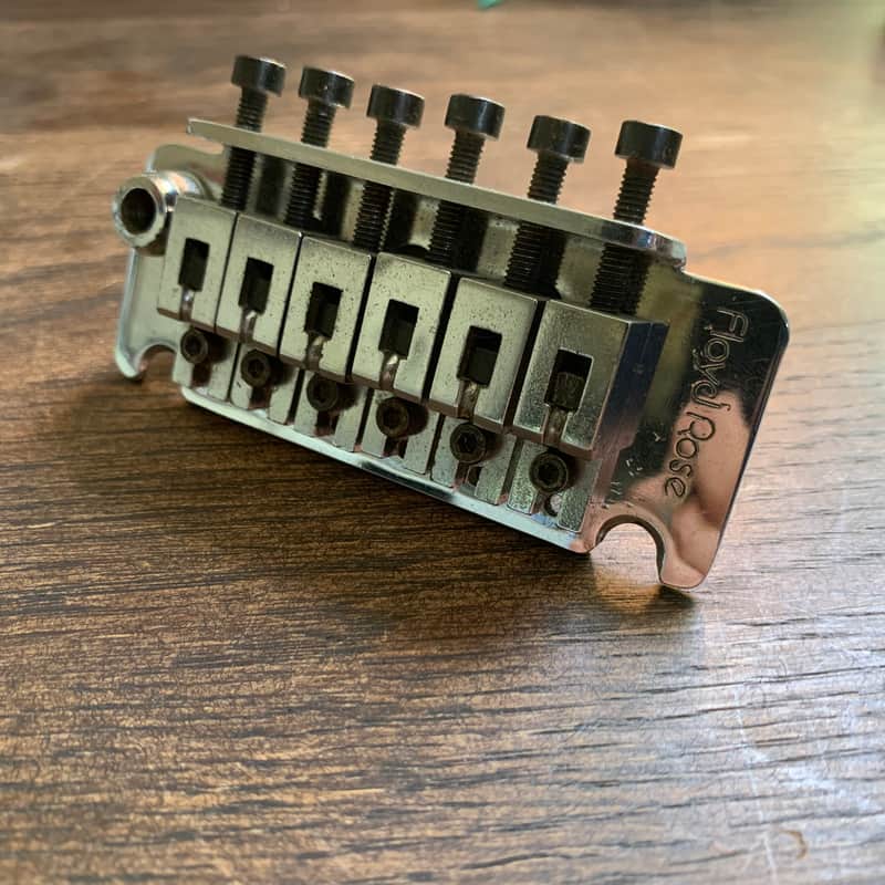 Floyd Rose FRT-3 Early-80s Prototype - Chrome Van Halen Non Fine Tuners image 1