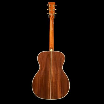 Martin OM-45 2024 Standard Series Acoustic Guitar - Natural with Aging Toner - Used image 6