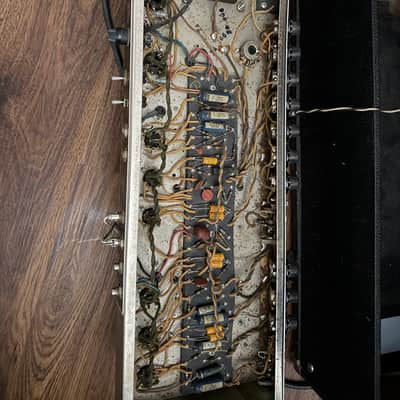 Fender Super Reverb 2-Channel 40-Watt 4x10" Guitar Combo 1963 - 1967 - Black Panel image 6