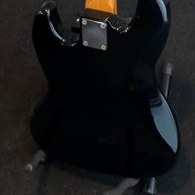Fender Squire Made in Japan Jazz Bass 1987 - Black image 12