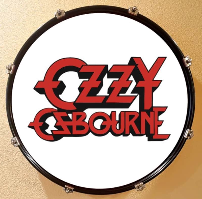 Ozzy Osbourne, Tommy Clufetos, 22" Bass Drum Head "ON SALE" image 1