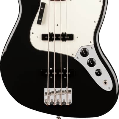 Fender Vintera III Early '70s Jazz Bass 4-String Bass Guitar, Rosewood Fingerboard, Black image 2