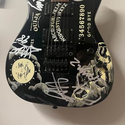 ESP KH-2 Ouija Kirk Hammett Signature 1997 - 1998 - Black with Ouija Graphic image 3