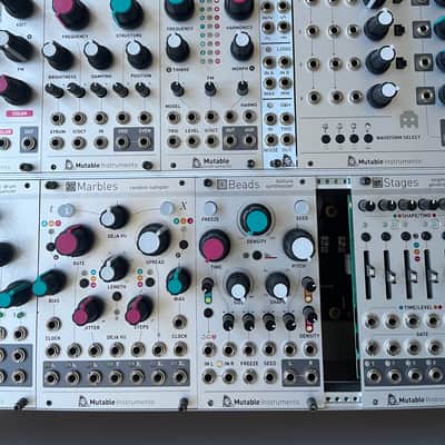 Mutable Instruments eurorack modules collection in Intellijel 7U 104hp case image 4
