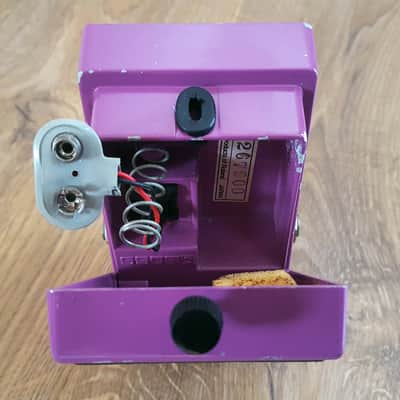 Boss BF-2 Flanger (Black Label) 1983 Vintage MIJ - Purple image 10