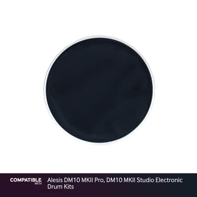Black 8" Mesh Drum Head for Alesis DM10 MKII Pro, DM10 MKII Studio Electronic Dr image 1