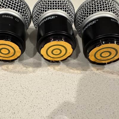 Shure SM58 RPW112 Wireless Capsule lot of 3 image 2