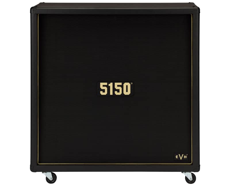 Used EVH 5150 Iconic Series EL34 4x12" Guitar Cabinet - Black image 1