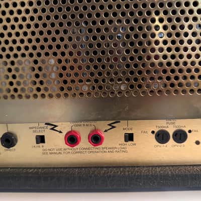 Marshall JCM 900 Model 2100 SL-X 100-Watt Hi Gain Master Volume Head 1990s - Black image 6