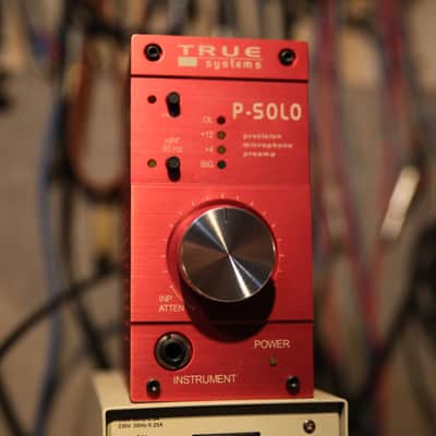 True Systems P-Solo Desktop Microphone Preamp
