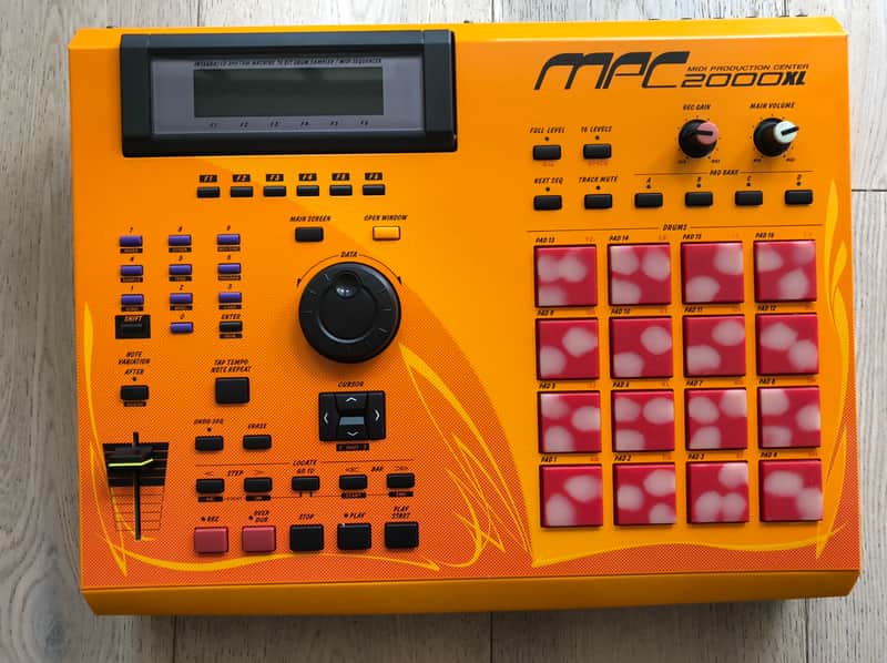 Akai MPC 2000xl SE2 Orange special edition late 90s Special
