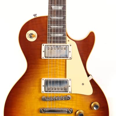 Gibson Custom Shop 1960 Les Paul Standard Reissue Iced Tea Burst VOS image 4