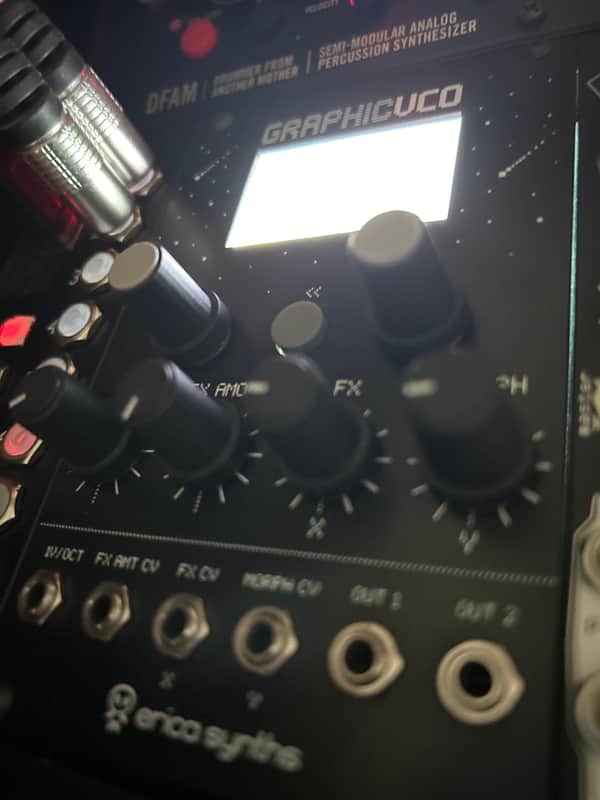 Erica Synths Graphic VCO 2014 - 2020 - Black image 1
