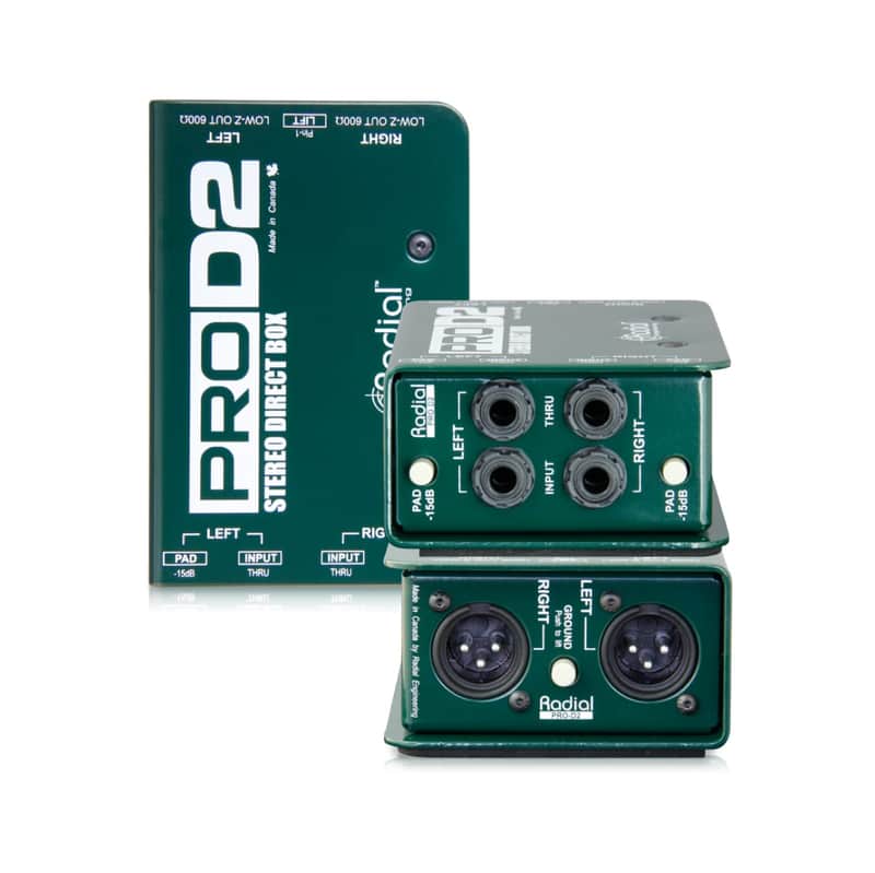 Radial ProD2 Stereo Passive DI Box image 1