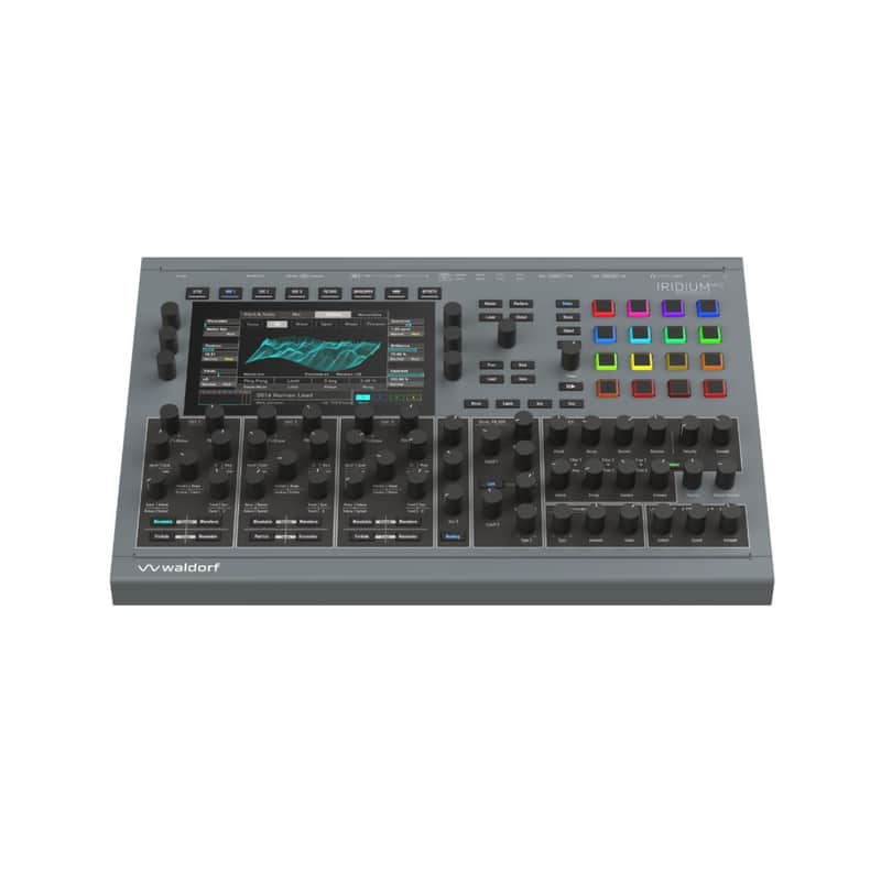 Waldorf Iridium Digital Polyphonic Desktop Synthesizer MK2 with 16-Voice Polyphony, Advanced Modulators and Effects image 1