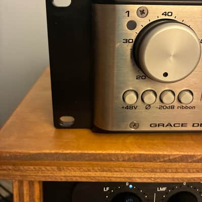Grace Design m801 8-Channel Microphone Preamplifier 2005 - 2018 - Silver/Black image 3