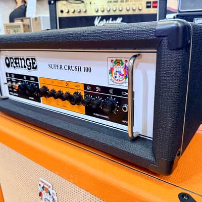 🍊DEAL🍊 Orange Super Crush 100 Head + PPC212 2x12 Cab~ Guitar Amp Stack~ MINT! image 6