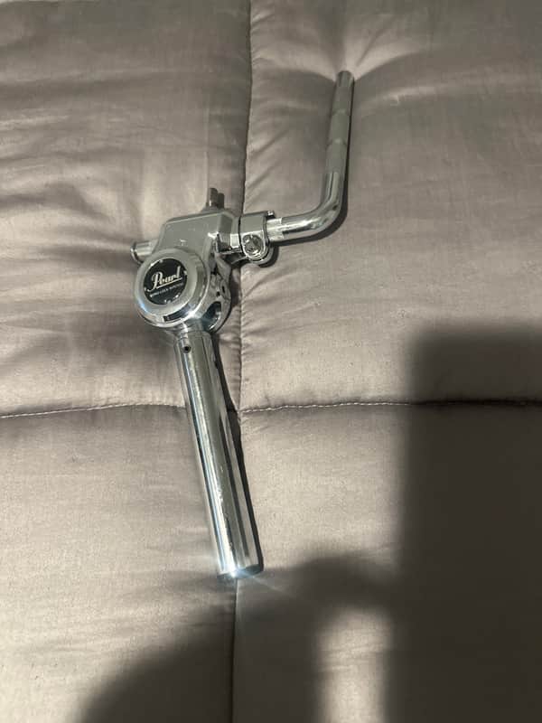 Pearl THL1030S Short L-Rod Tom Holder 2020s - Chrome image 1