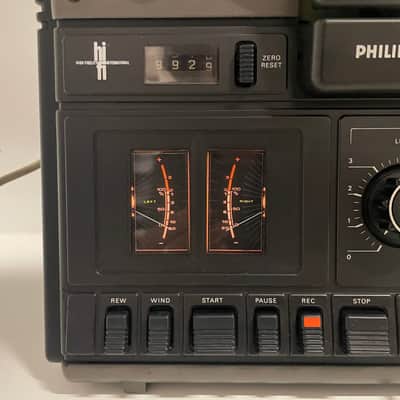 Philips - N4504 - 18CM Reel-to-Reel Deck - Serviced (New Belts) image 16