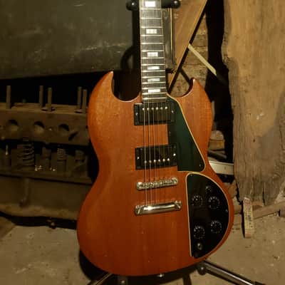 1972 Gibson SG Deluxe, Natural, Hardshell Case image 3