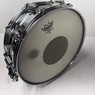 Rogers "5-Line" Dyna-Sonic 5x14" Brass Snare Drum with "Beavertail" Lugs 1967 - 1974 - Chrome image 5