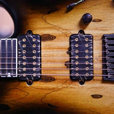 ESP E-II M-II 7 NT dark brown natural burst image 4