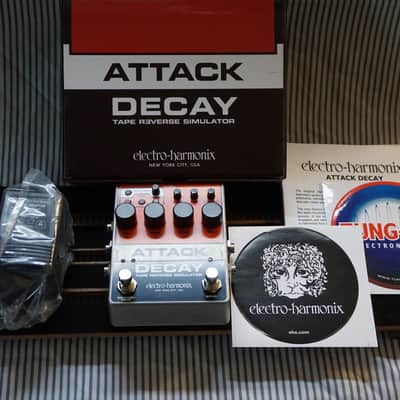Electro-Harmonix Attack Decay Reverse Tape Simulator 2019 - Present - Orange / Black image 1