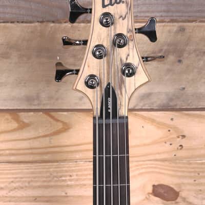 ESP B-205SM Fretless 5-String Bass Natural image 6