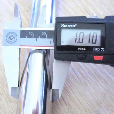 Ludwig 1" Cymbal Stand Tube - Vintage (USED) image 5
