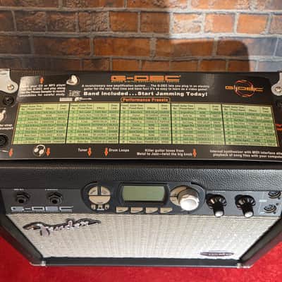Fender G-DEC Guitar Digital Entertainment Center 15-Watt 1x8" Guitar Practice Amp w/ Original Box & Manual image 7