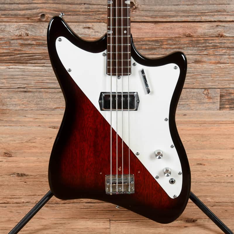 Guyatone EB-8 Red Burst 1960s image 1
