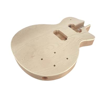 Les Paul Style Electric Guitar HH Body, Mahogany image 2