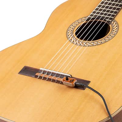 Kna NG-2 | Bridge Mounted Portable Piezo Pickup for Classical / Flamenco Guitar w/Volume Control image 2