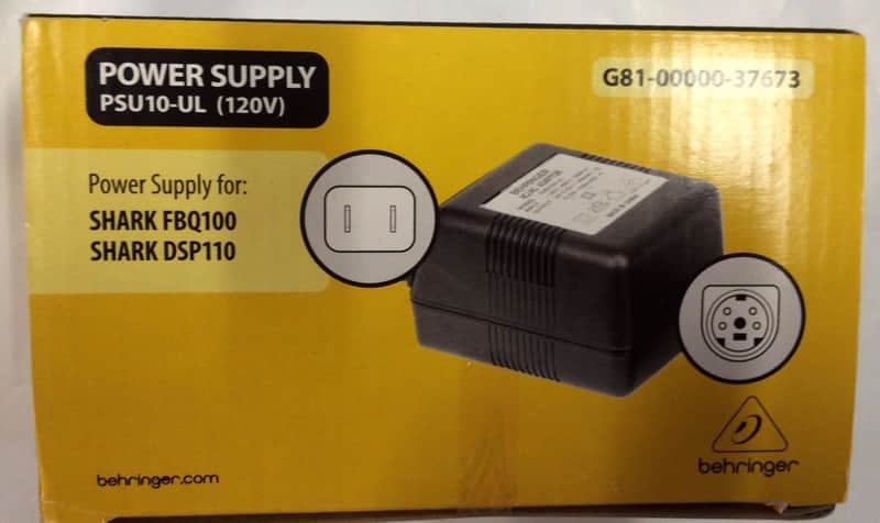 Behringer PSU10-UL 120V UL Replacement Power Supply image 1