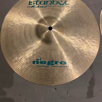 Istanbul Mehmet El Negro 13” Hi-Hat – Horacio Hernandez Signature – Handmade Turkish Cymbals 2010-2018 (?) image 4