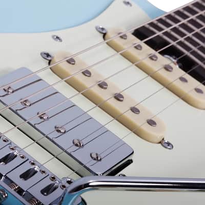 Schecter Nick Johnston Traditional H/S/S Atomic Silver image 5
