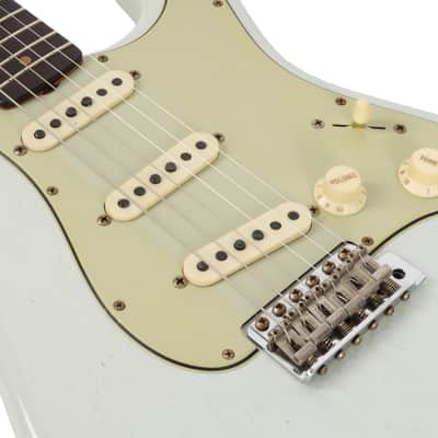 Used Fender Custom Shop '59 Stratocaster Journeyman Super Faded Aged Sonic Blue 2025 image 7