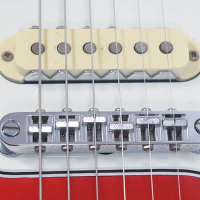 [SALE Ends June 30] Fender Japan JG-66 JAGUAR CAR Candy Apple Red 1997 O Serial JG66 MIJ TOM Bridge image 15