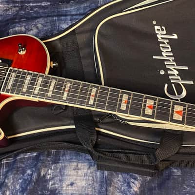 NEW ! 2024 Epiphone Les Paul Prophecy Electric Guitar - Aged Bengal Tiger Burst - Authorized Dealer - 7.9 lbs - G03524 image 12