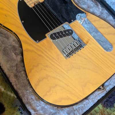 Fender American Elite Telecaster with Maple Fretboard Butterscotch Blonde 2017 w Extras and OHSC image 3