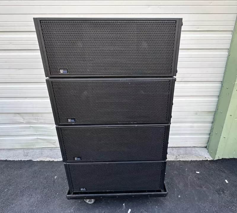 (8) Meyer Sound LYON-W Line Array Loudspeakers W/ Cart (THS) image 1