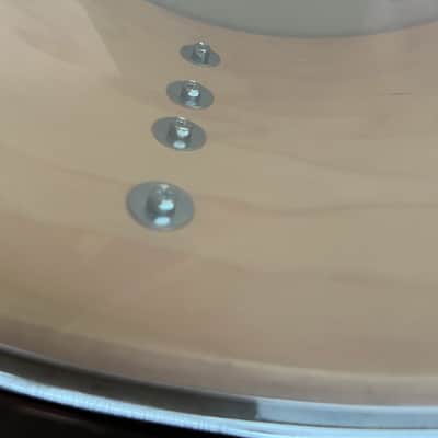 Ludwig Classic Maple snare drum 2012 - Sky Blue Pearl image 8