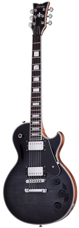 Schecter Solo-II Custom Trans Black Burst image 1
