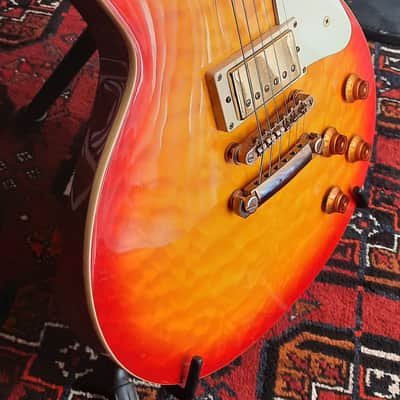 Epiphone Les Paul Ultra Pro 2008 Quilted Cherry Burst image 12